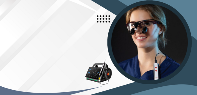 Ergonomické
lupové brýle
a LED světla